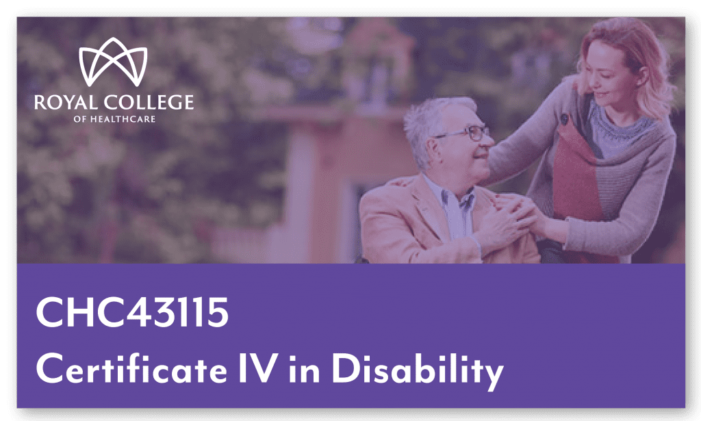 CHC43115 Certificate IV in Disability