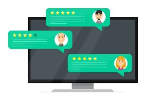 Customer feedback online